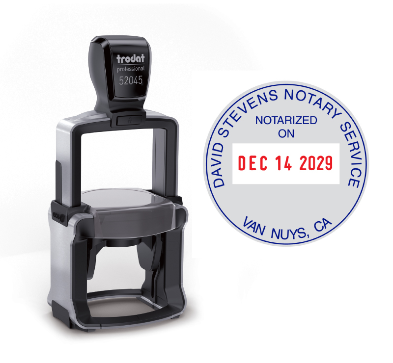Trodat Round Self-Inking Dater